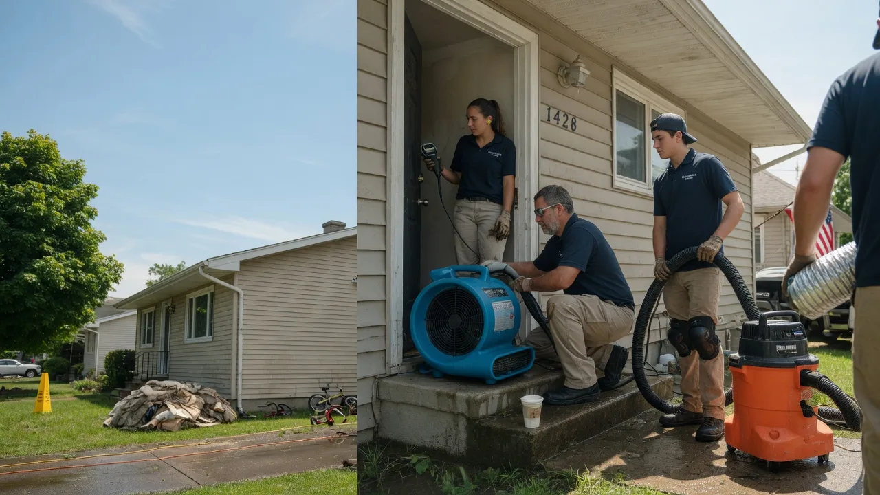 Water Damage Restoration in New Cumberland, WV near me